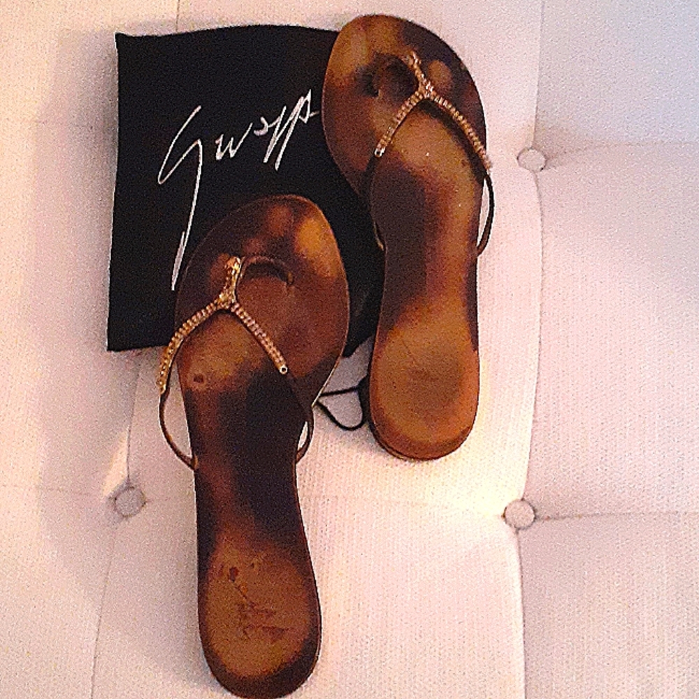 Giuseppe Zanotti rhinestone Thongs
